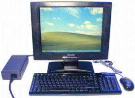 15" All-in-one LCD+PC Computer