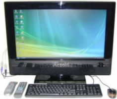 26" All-in-one LCD+PC+TV Computer